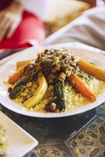 Couscous com Cordeiro Delicioso